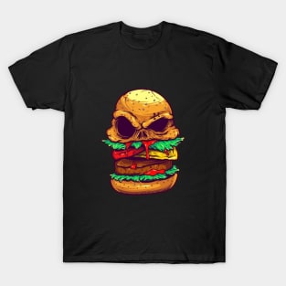 MONSTER BURGER AWESOME DESIGN T-Shirt